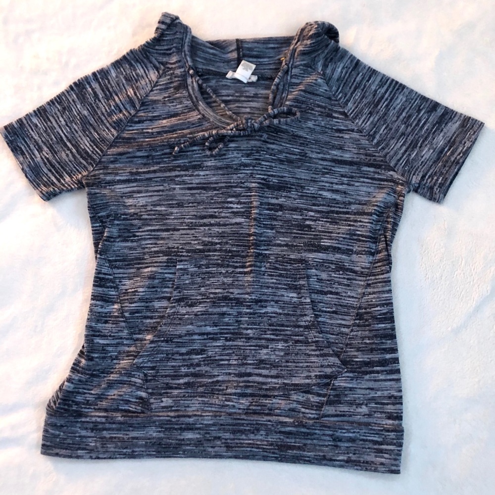 Short Sleeve Hooded Shirt